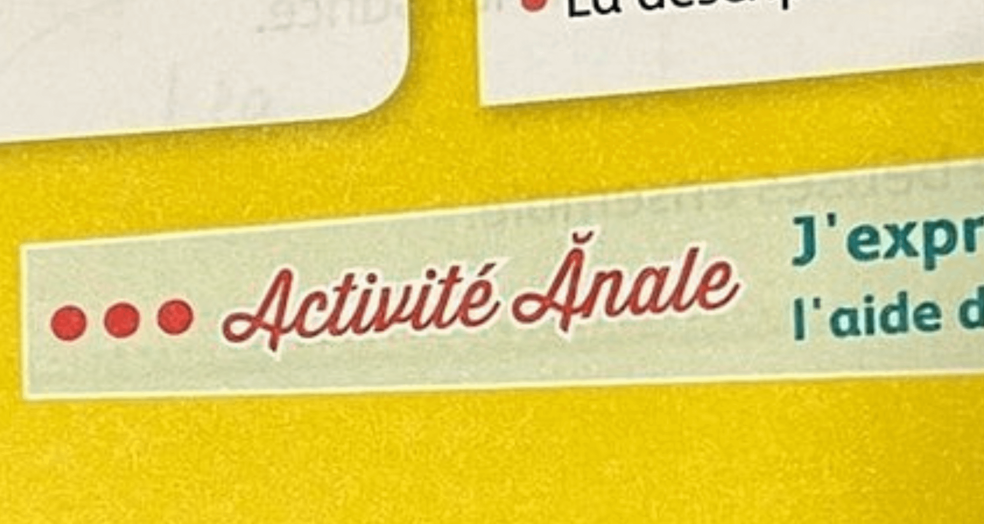 'Anal activity': Luxembourgish school textbook recalled over 'unacceptable' printing error