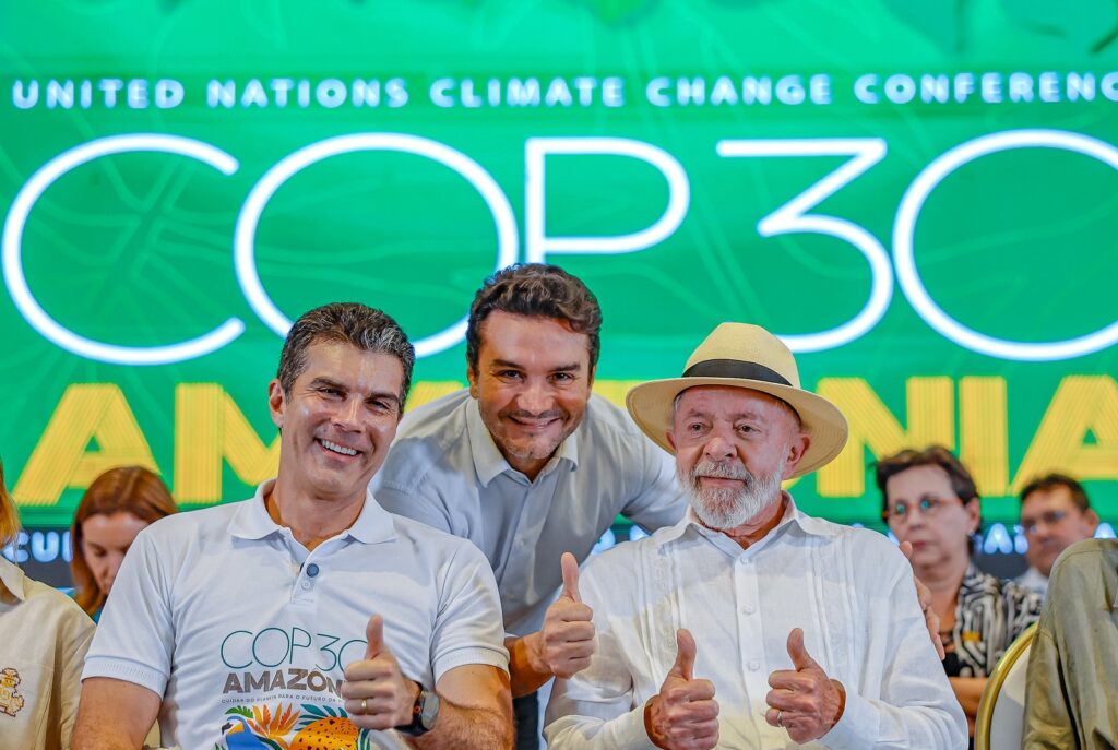 Lula da Silva at the presentation of COP30 2025 in Brazil.