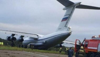 Mystery military plane carrying top secret cargo crashes minutes after take-off