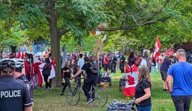 Canada anti immigration rally