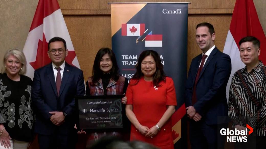 Click to play video: 'Canada signs new trade agreement with Indonesia amid Trump tariff threat'