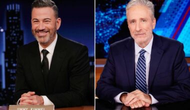 Jon Stewart Responds to Jimmy Kimmel Live! Being Pulled: 'We Have a Little Thing Called the First Amendment'