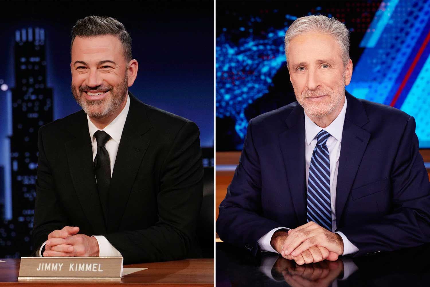 Jon Stewart Responds to Jimmy Kimmel Live! Being Pulled: 'We Have a Little Thing Called the First Amendment'