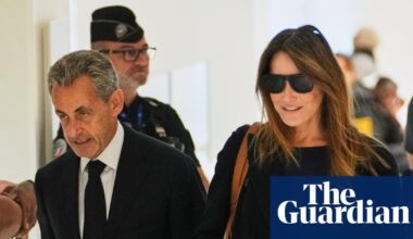 Nicolas Sarkozy given five-year prison sentence after Libya trial