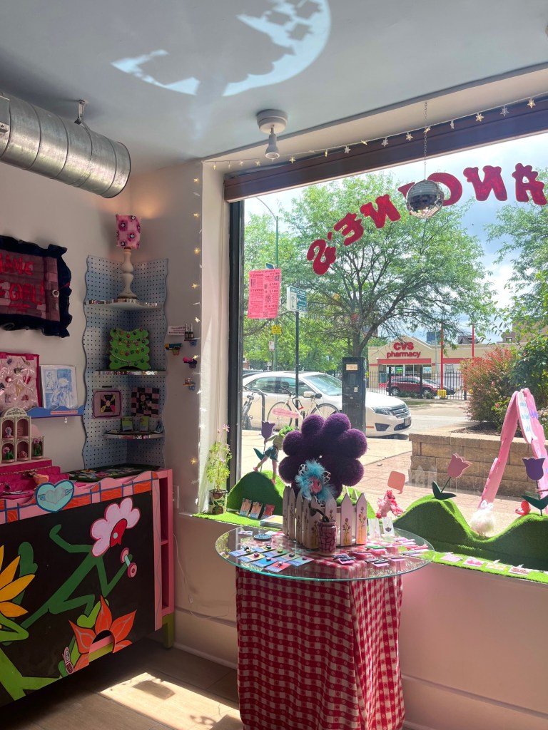Comai and Dohner stock their own work as well as friends' and other community members' pieces. Photo by Rachel Dohner