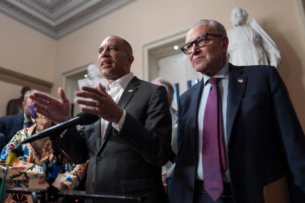 Democratic leaders in Congress demand a meeting with President Donald Trump as government shutdown looms – Chicago Tribune