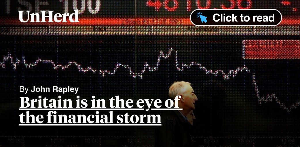 Britain is in the eye of the financial storm