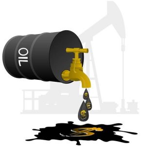 Crude oil prices fell Friday after weak job report