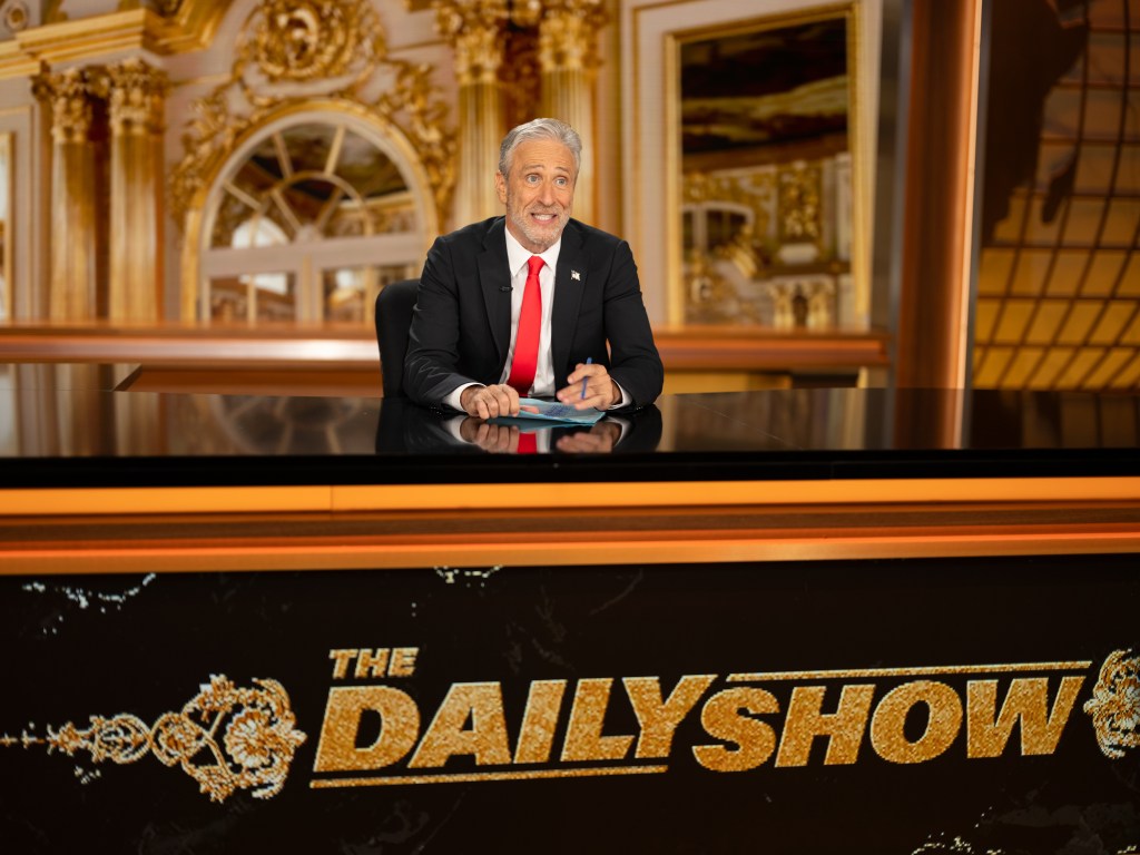 'The Daily Show's Jon Stewart Reacts To Jimmy Kimmel Pause