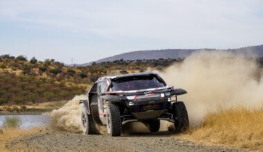 Third, Loeb had fun on the Rally-Raid Portugal