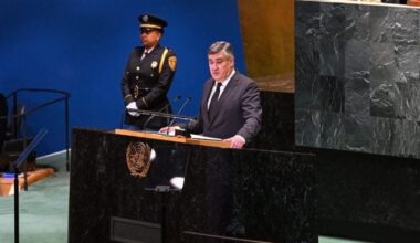 Croatian president’s speech at the UN General Assembly in New York
