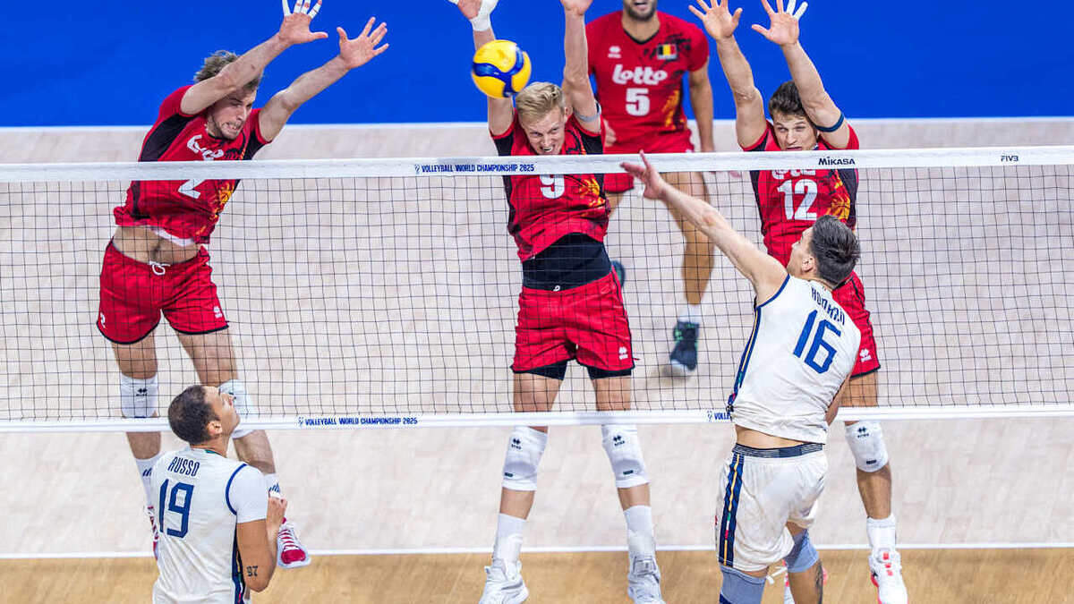 LIVE WK VOLLEYBAL. Kan België nog eens stunten en zich plaatsen voor de kwartfinale?