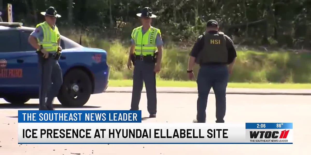 ICE operation pauses construction at Hyundai megasite in Ellabell
