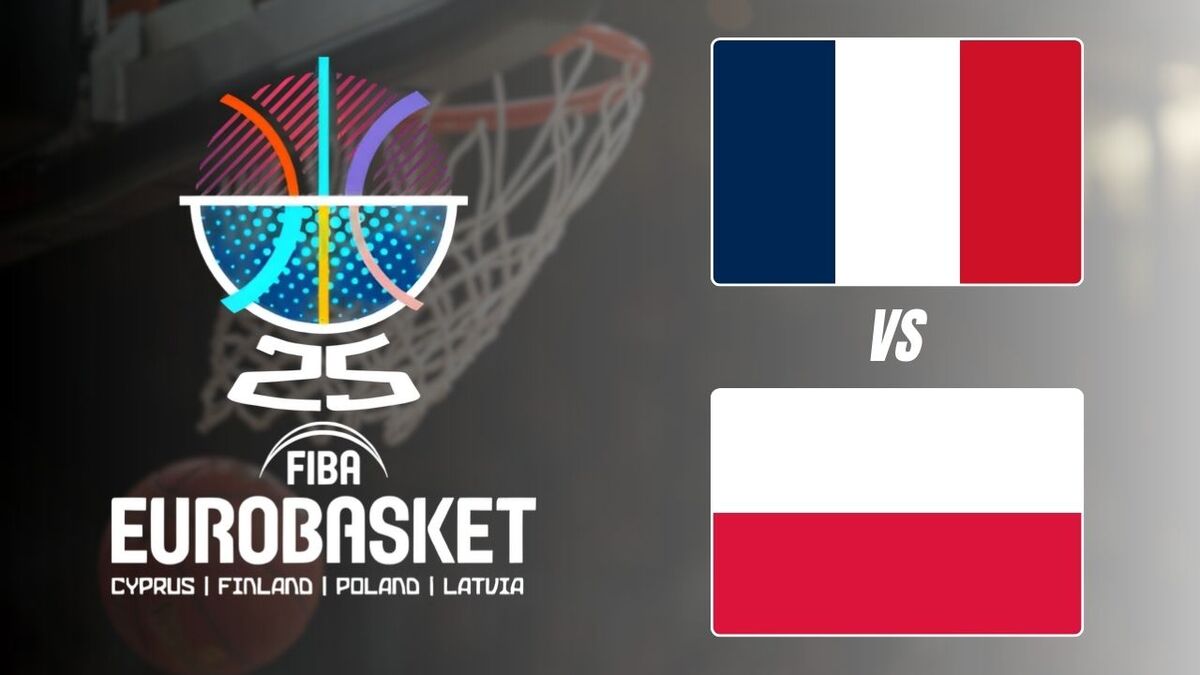 Diffusion France – Pologne : à quelle heure et sur quelle chaîne voir le match de l’EuroBasket 2025 en direct ?