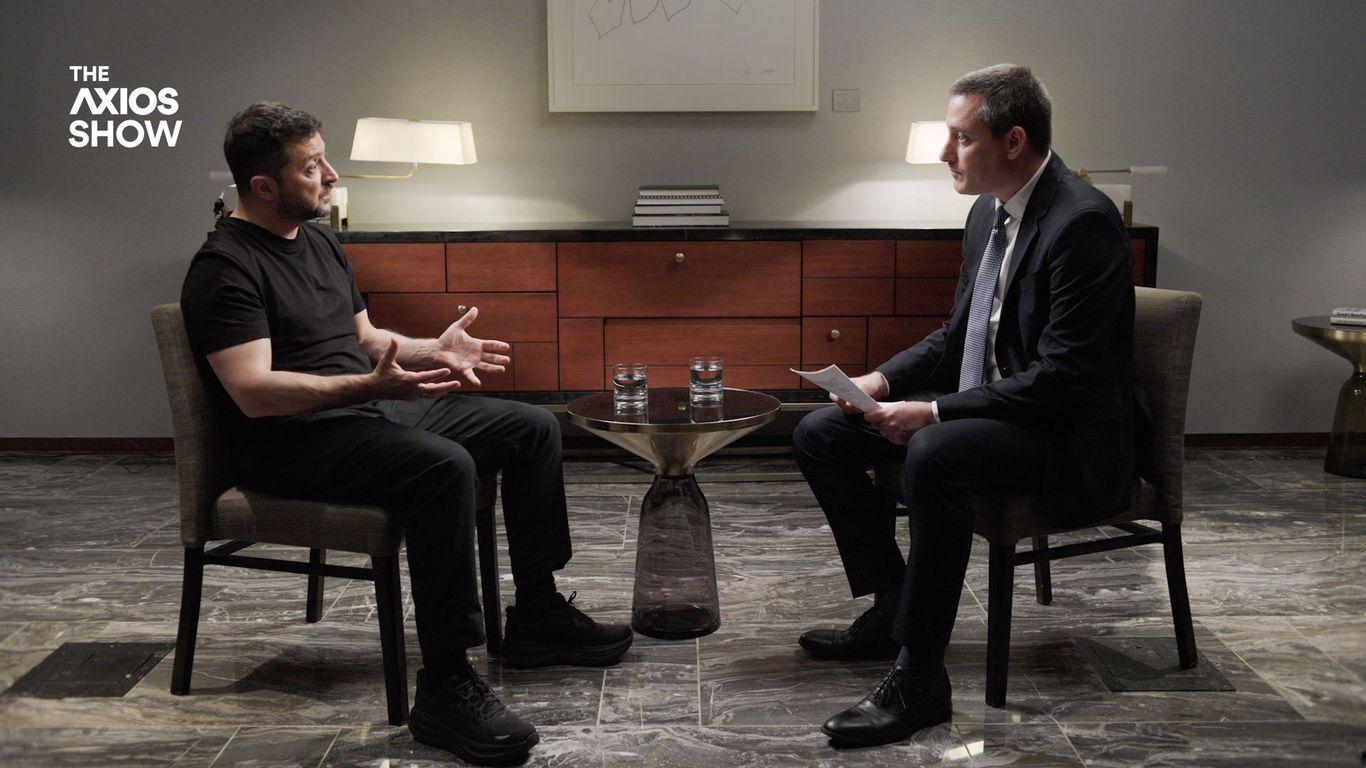 Russian officials must end war or find bomb shelters, Zelensky says