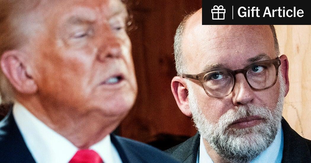 The Man Behind Trump’s Push for an All-Powerful Presidency