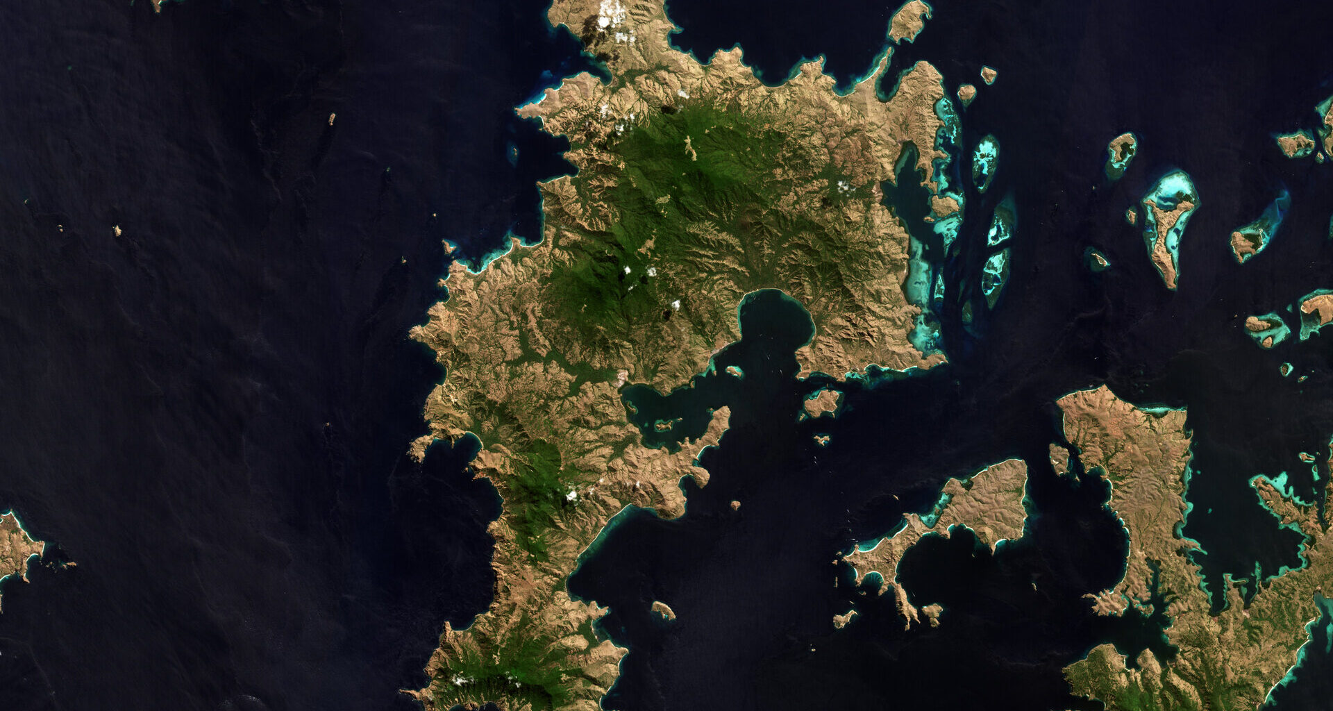 Earth from Space: Komodo Island, Indonesia