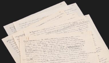 Einstein's handwritten encyclopedia entry could fetch $200,000