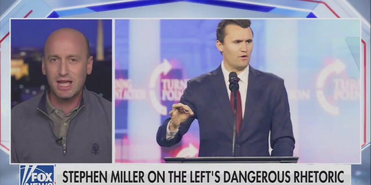 This is what fascism looks and sounds like. The guy who killed Charlie Kirk was a Trump supporter, but that doesn't stop MAGA Nazis from falsely accusing Democrats.