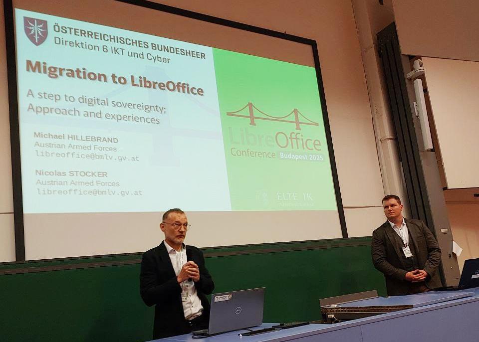 Austrian military is moving to LibreOffice