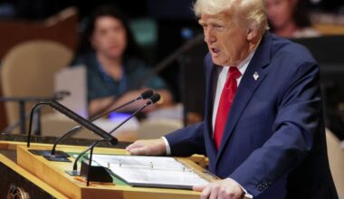Trump attacks Khan at UN and claims London 'wants to go to sharia law'