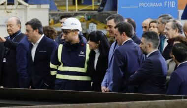 Pedro Sánchez presidirá la botadura de la primera fragata F-110 en Ferrol - La Voz de Galicia