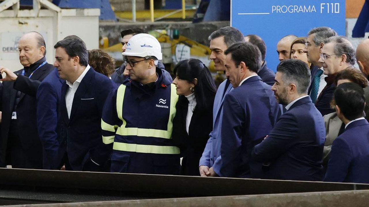 Pedro Sánchez presidirá la botadura de la primera fragata F-110 en Ferrol - La Voz de Galicia