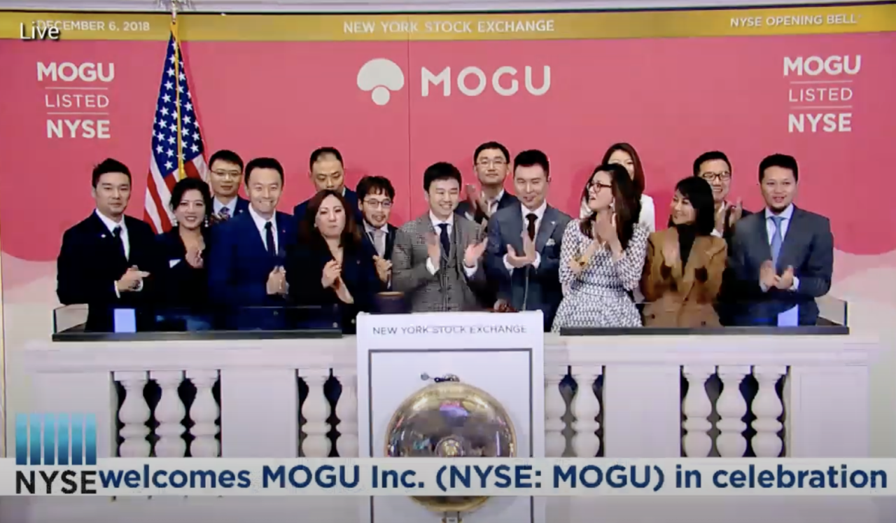 Fashion guru Mogu heads for the moon after revealing cryptocurrency strategy