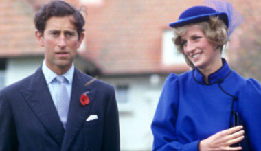 King Charles and Princess Diana in New Zealand in April 1983