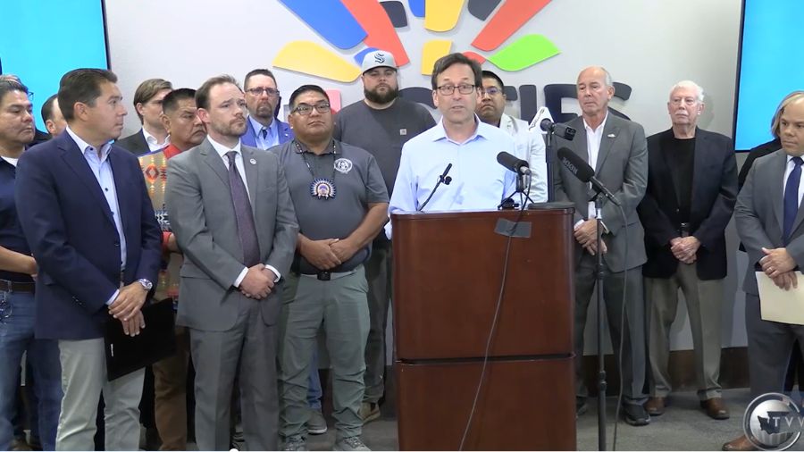 Gov. Bob Ferguson (D) WA, expresses concern over the Trump Administration's possible delay of clean...