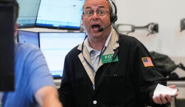 Stocks tick higher as Wall Street drifts near its record levels