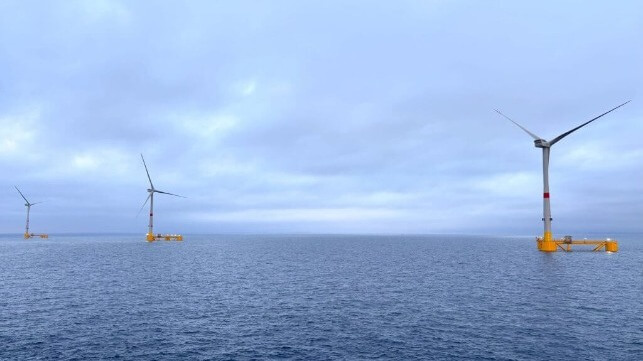 floating deep water wind turbines France