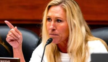 Prosecute these monsters’: Marjorie Taylor Greene disobeys Trump and votes for full Epstein files discharge