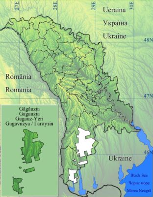 Gagauzia map