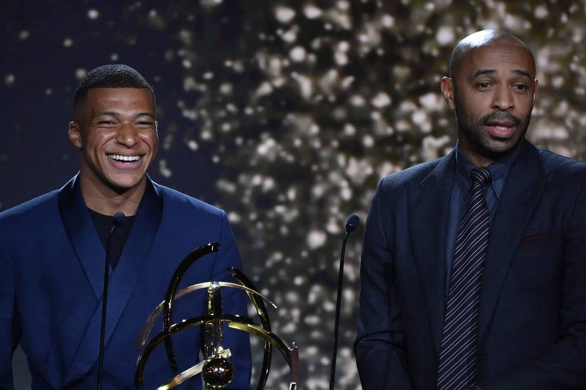 Kylian Mbappe on tying Thierry Henry’s France goal-scoring tally: ‘I want to surpass him’