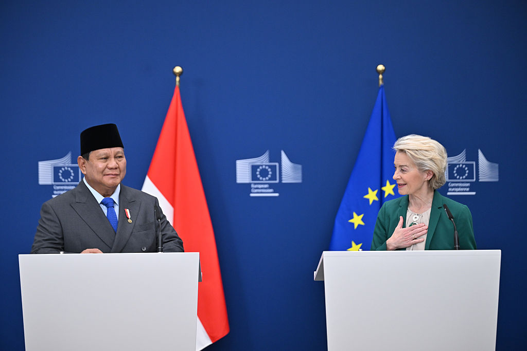 Prabowo Subianto – Ursula von der Leyen hold joint press conference in Belgium