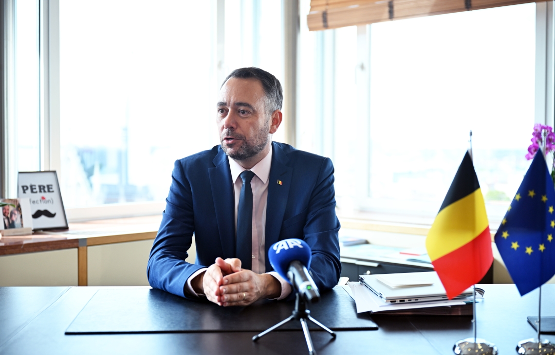 Seizing Russian assets would risk 'terrible systemic shock' to euro, Belgian foreign minister