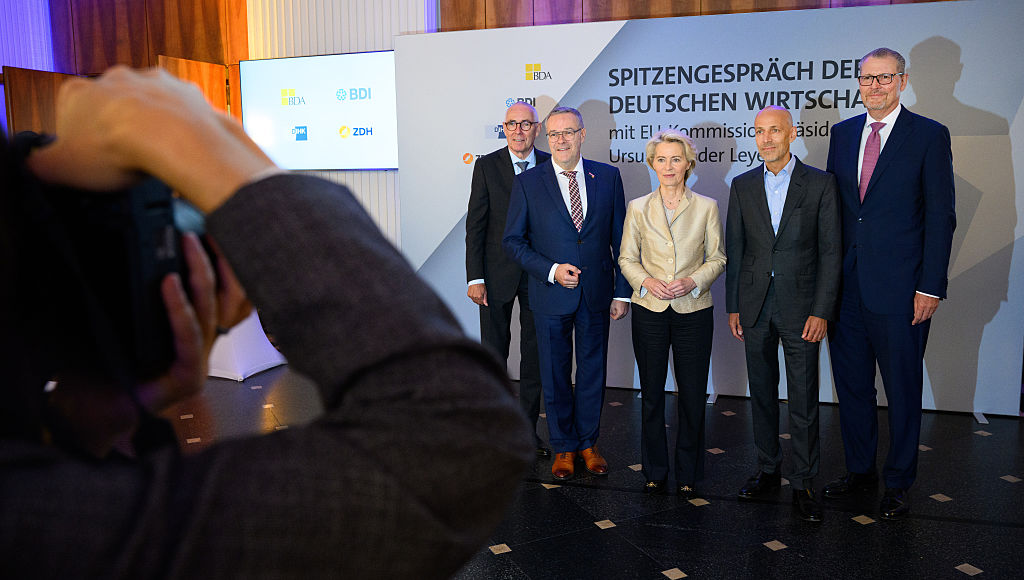 Top-level meeting of the German economy