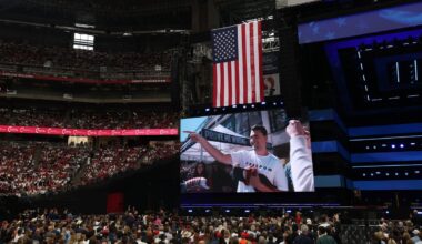 Vitriol flies at Charlie Kirk memorial ahead of Trump speech as Miller warns left that ‘dragon’ is awakened’: Live updates