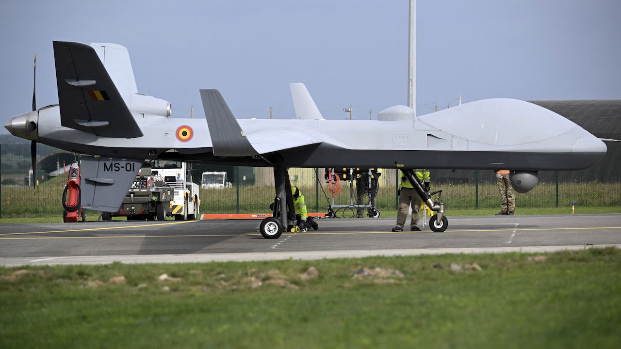 België voert eerste succesvolle vlucht uit met MQ-9B SkyGuardian