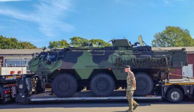 Finland’s Patria Begins Deliveries of 129 New 6×6 CAVS Armored Vehicles to the Danish Armed Forces %