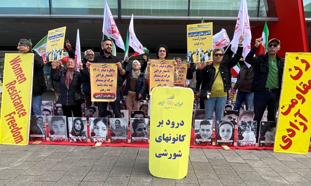 Hamburg, Sept 17, 2025: Iranians Rally on 3rd Anniversary of 2022 Uprising