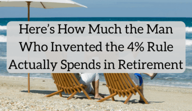 Here’s How Much the Man Who Invented the 4% Rule Actually Spends in Retirement (Spoiler: It’s More Than 4%)