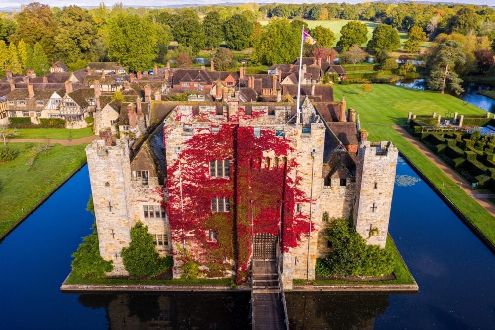 hever castle in south east england
