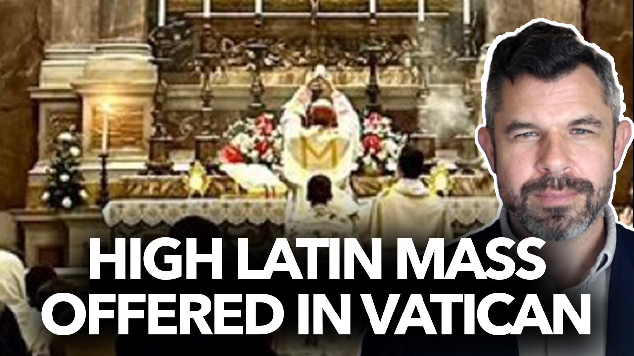 1257: High Latin Mass offered in Vatican on St Michael's Feast - Dr. Taylor Marshall
