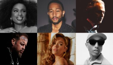 Jennifer Hudson, John Legend, Andrea Bocelli, Pharrell Williams, Karol G and Jelly Roll feature in 'Grace for the World.'