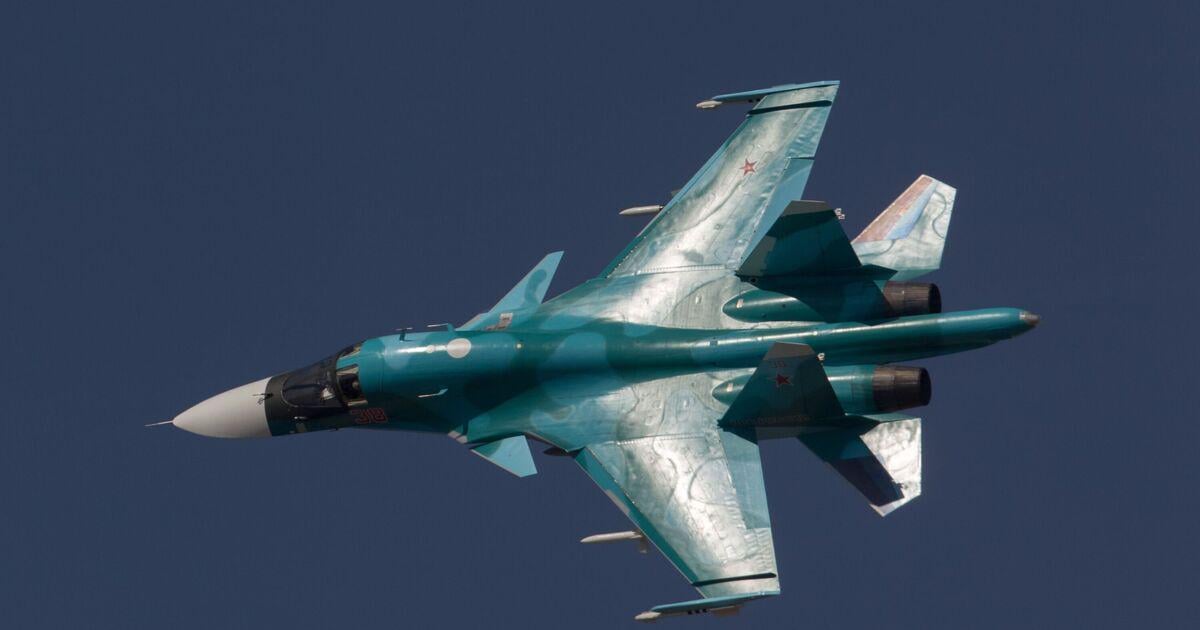 Putin humiliated as Ukraine downs £33m Russian fighter jet readied to strike