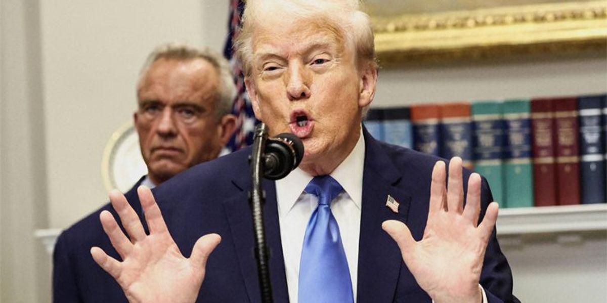 Trump's own FDA contradicts him hours after rambling Tylenol comments: MSNBC