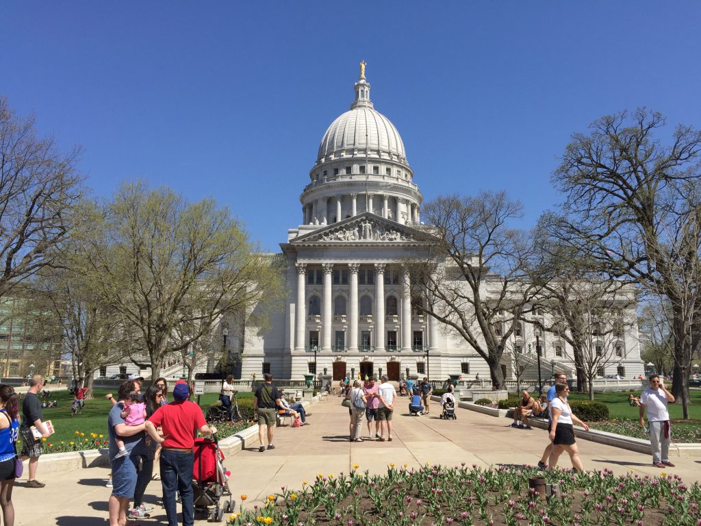 Wisconsin State Capitol. Photo by Dave Reid.