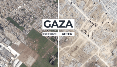 Before and after satellite images show how Israel has destroyed Gaza City | Israel-Palestine conflict News